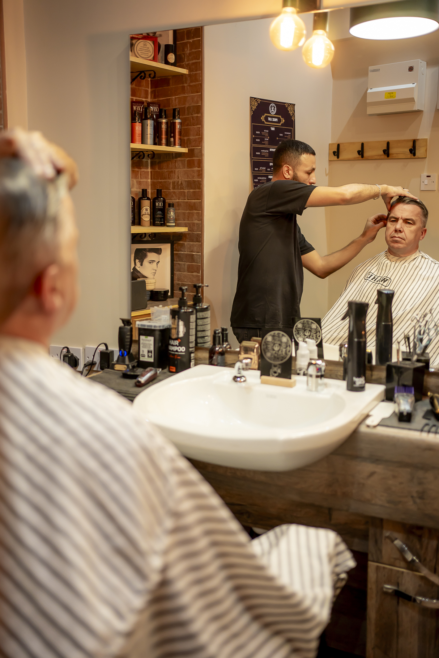 The Barbers Club — the chair